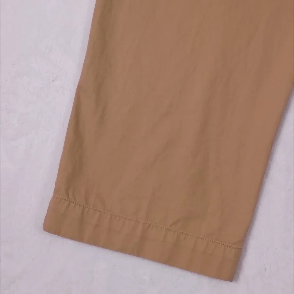 Polo Ralph Lauren Mens Chino Pants 35x32 Tan Khaki Straight Leg 100% Cotton